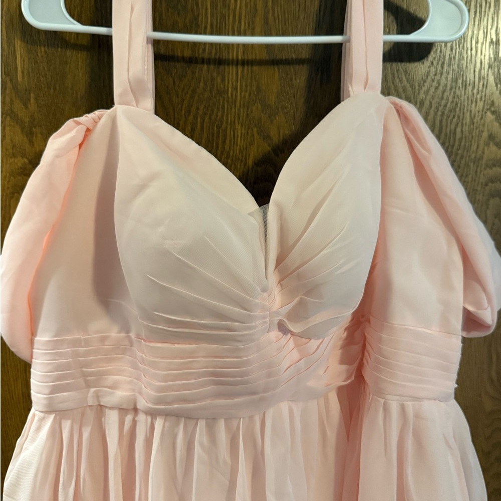 Peach Dress